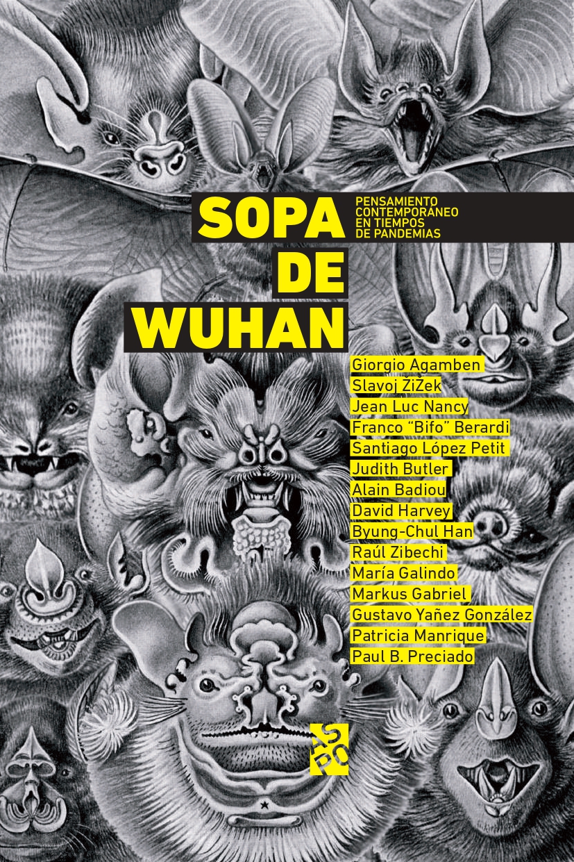 Tapa del libro Sopa de Wuhan. Pensamiento contemporáneo en tiempos de pandemias